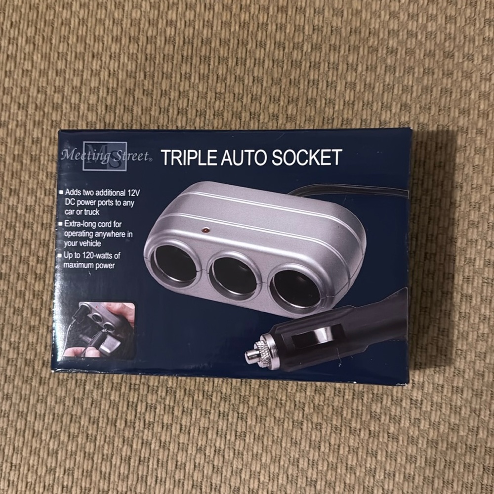 Triple Auto Socket